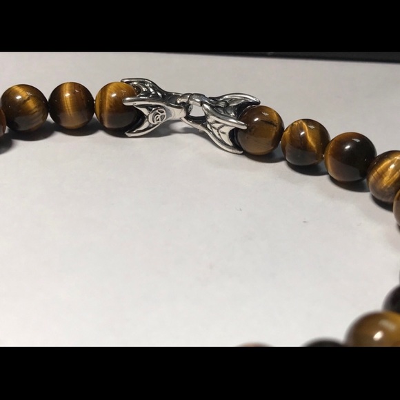 David Yurman Accessories David Yurman Tigereye Men Bracelet Sterl 